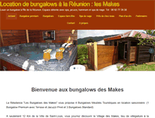 Tablet Screenshot of location-bungalow-reunion.net